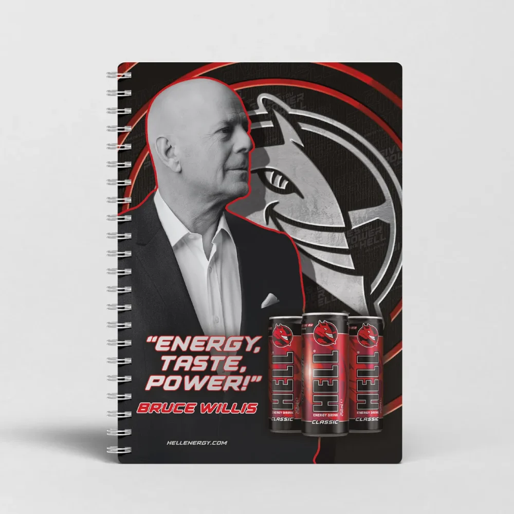 Jegyzetfüzet spirálozott