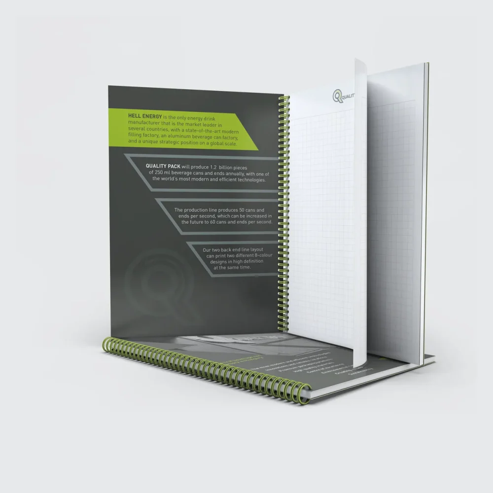 Négyzetrácsos spirálfüzet